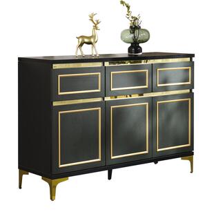 轻奢风餐边柜客厅饭酒店餐厅厨房备餐柜置物储物柜茶水柜商用柜子