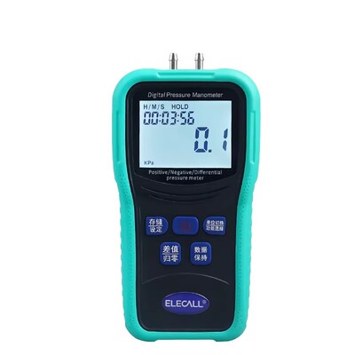 伊莱科手持式数字压差计高精度