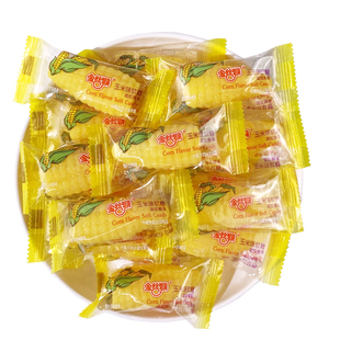 金丝猴玉米软糖500g散装玉米味硬糖结婚喜糖8090后童年怀旧小零食