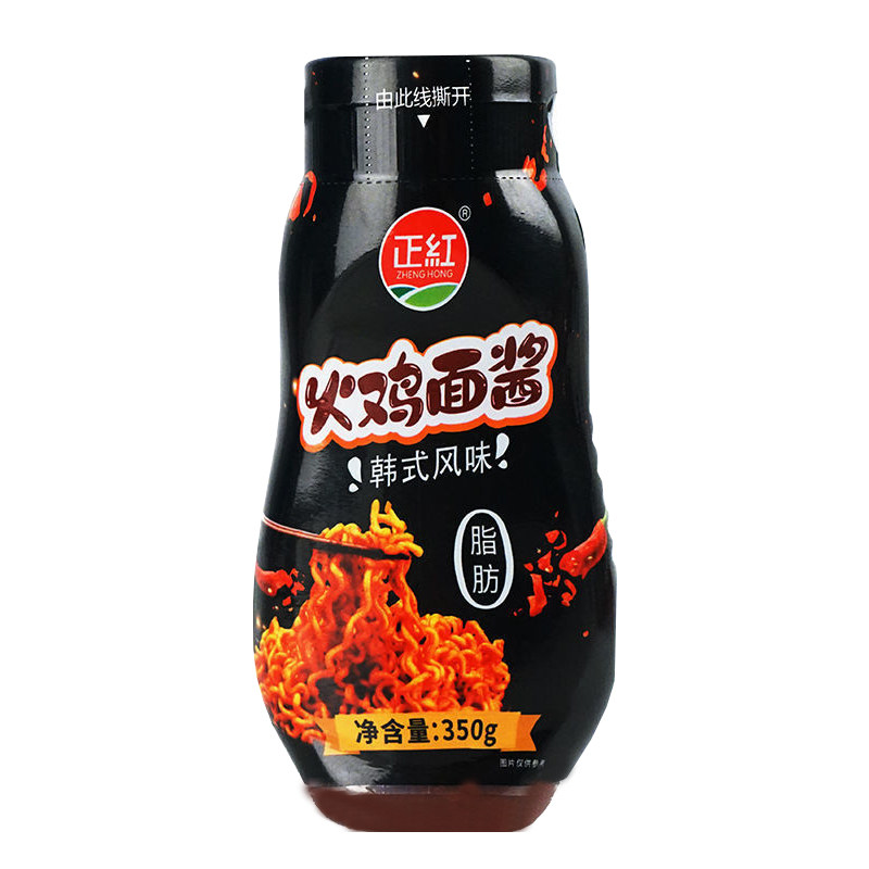 正红商丘火鸡面酱汁甜辣味