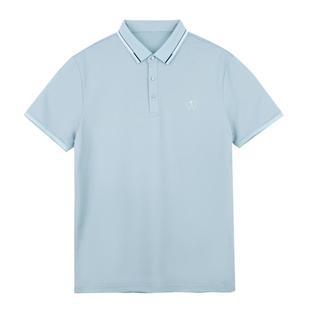 【轻薄透气】才子男装短袖Polo衫男夏季新款纯色刺绣商务翻领T恤