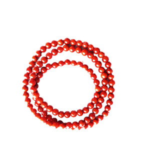 3mm天然川料南红玛瑙柿子红超小单圈小珠子手串