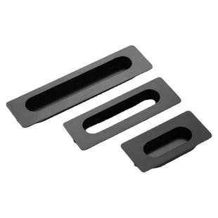 金色锌合金古铜隐形柜门暗拉手柜门扣手推拉门把手移门嵌入式拉手