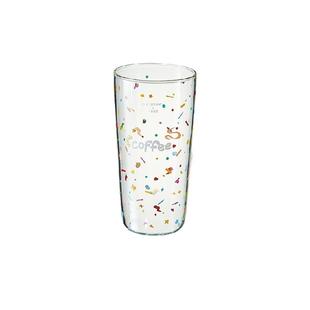 卡罗特高硼硅玻璃杯女高颜值家用耐冷耐热可爱咖啡杯泡牛奶水杯子