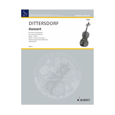 迪特斯多夫F大调中提琴协奏曲
