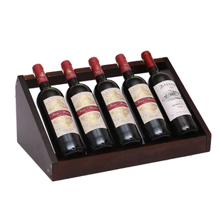 简约现代红酒架实木家用葡萄酒架酒柜摆件简易酒瓶架客厅陈列架子