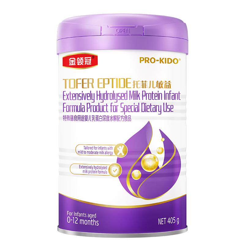 金领冠托菲儿敏益婴儿乳蛋白深度水解配方粉 0-12个月405g