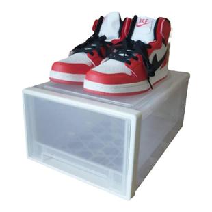 鞋盒收纳柜透明抽屉式塑料防尘高帮大号加厚家用男女组合省空间