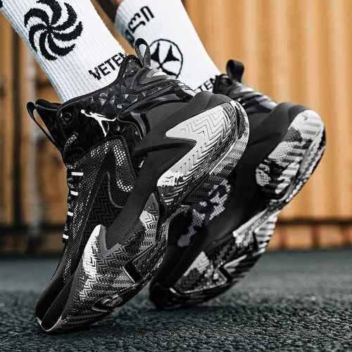 篮球鞋男鞋2025秋冬季新款运动鞋男学生高帮耐磨防滑专业实战球鞋