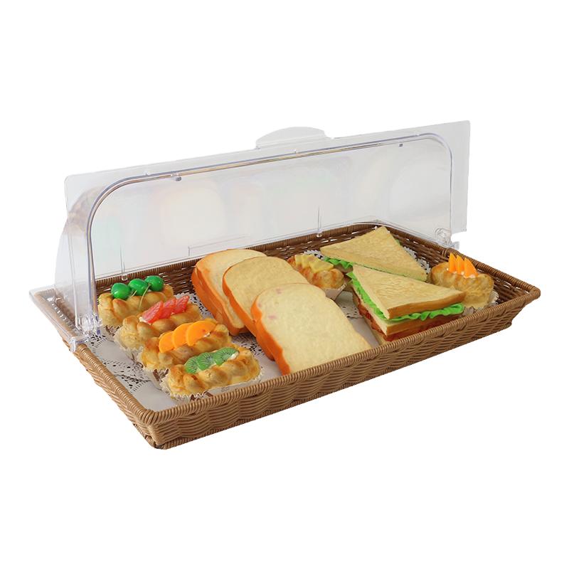 双层自助餐点心架甜品筐面包篮