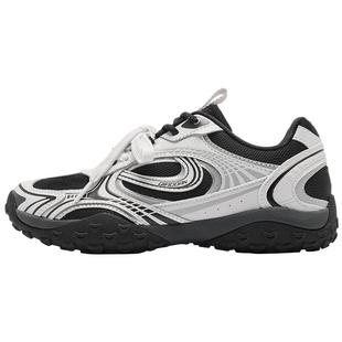 乔丹官方正品休闲鞋女2026春季新款玛丽珍芭蕾鞋银色复古运动鞋子