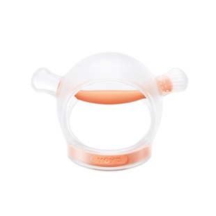 佳尔优优小拳头牙胶婴儿4-6个月以上防吃手小月龄宝宝小蘑菇磨牙