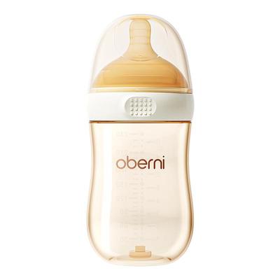 欧贝妮PPSU底部防胀气奶瓶180ml