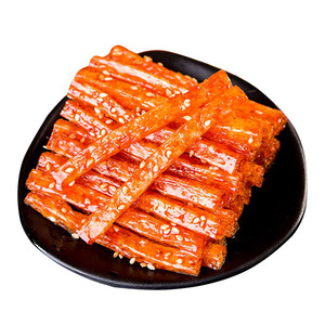 翻天娃辣条翻天薯条味素蹄筋零食