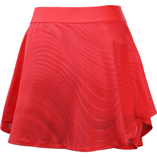 Adidas网球短裙女25澳网球员款阿迪达斯运动半身裙带打底裤防走光