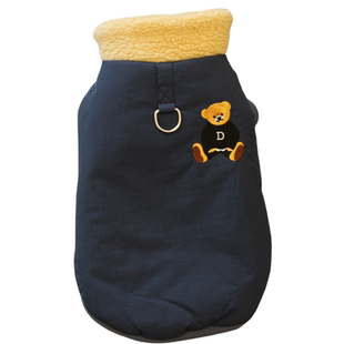 狗狗衣服秋冬款加厚纯色小熊保暖狗棉衣比熊泰迪小狗宠物衣服冬季