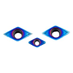 数控菱形外圆内孔车刀片DCMT0702 11T304/08车床加工不锈钢淬火件