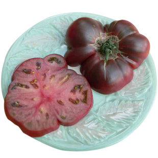 紫切诺基牛排番茄种子高产皮薄多汁浓郁传家宝西红柿阳台春秋盆栽