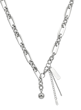 欧美潮牌钛钢项链INS冷淡风金属