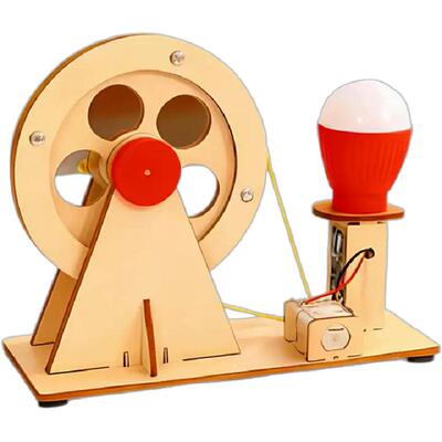 DIY手摇发电机科普益智实验