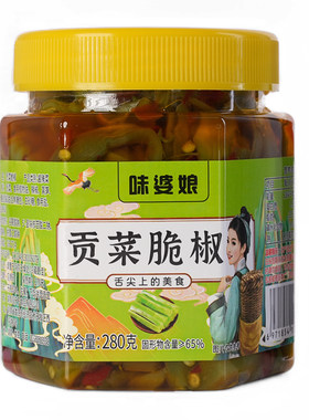农家香辣脆爽贡菜下饭菜现做现发