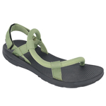 自然显白绿色凉鞋女款大码软底不累脚沙滩凉拖户外简单舒服沙滩鞋