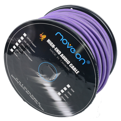 发烧级前级冷冻单晶铜牧风电源线