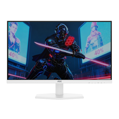 新品AOC27英寸2K260Hz白色电竞屏