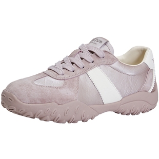 百田森休闲运动鞋女款2025新款冬季增高厚底鞋今年流行的鞋子