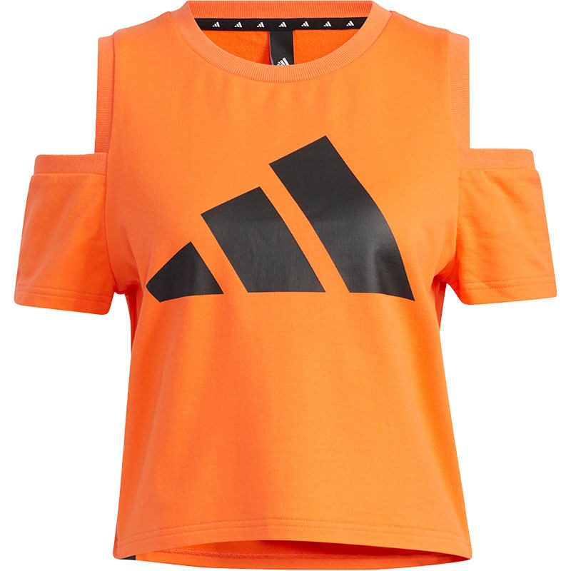 Adidas/阿迪达斯正品当季新款女子休闲运动露肩短袖 GP0652