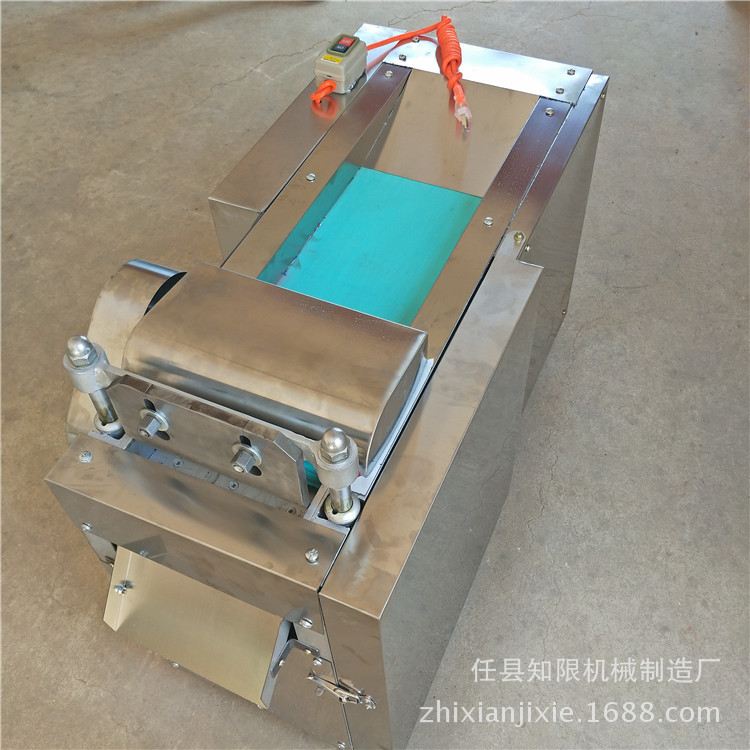 厂家供应  新型切药材机  电动中药材切片机 全自动草药切段机