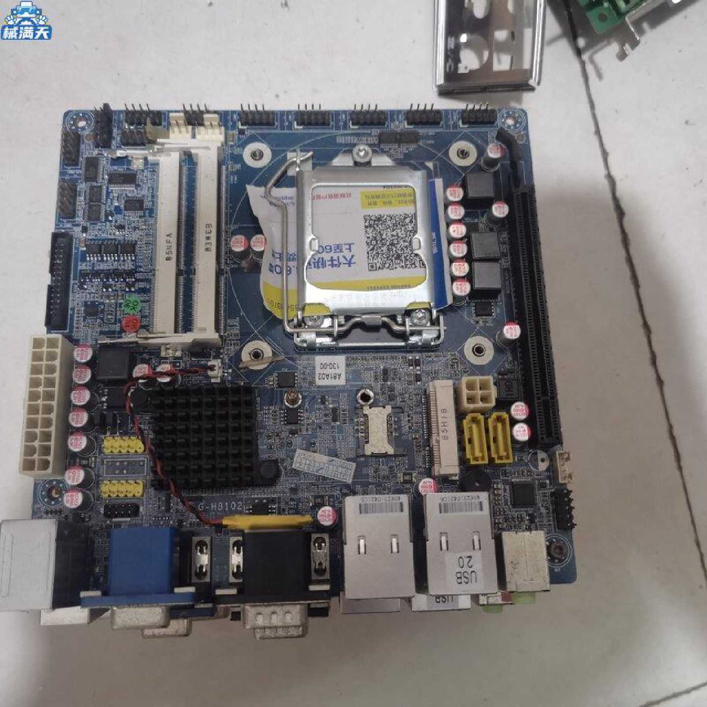 议价双网口工控H81主板ITX工控板GMH81A210V1.3设备主板GH8102适图片
