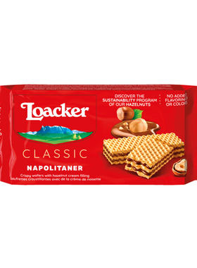 进口意大利威化饼干Loacker/莱家