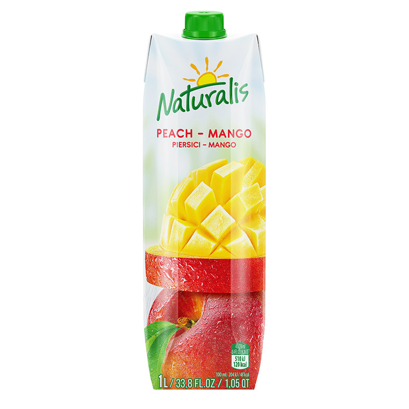 Naturalis自然茹斯菠萝复合果汁饮料欧洲进口0脂同塞浦路斯1L*2瓶