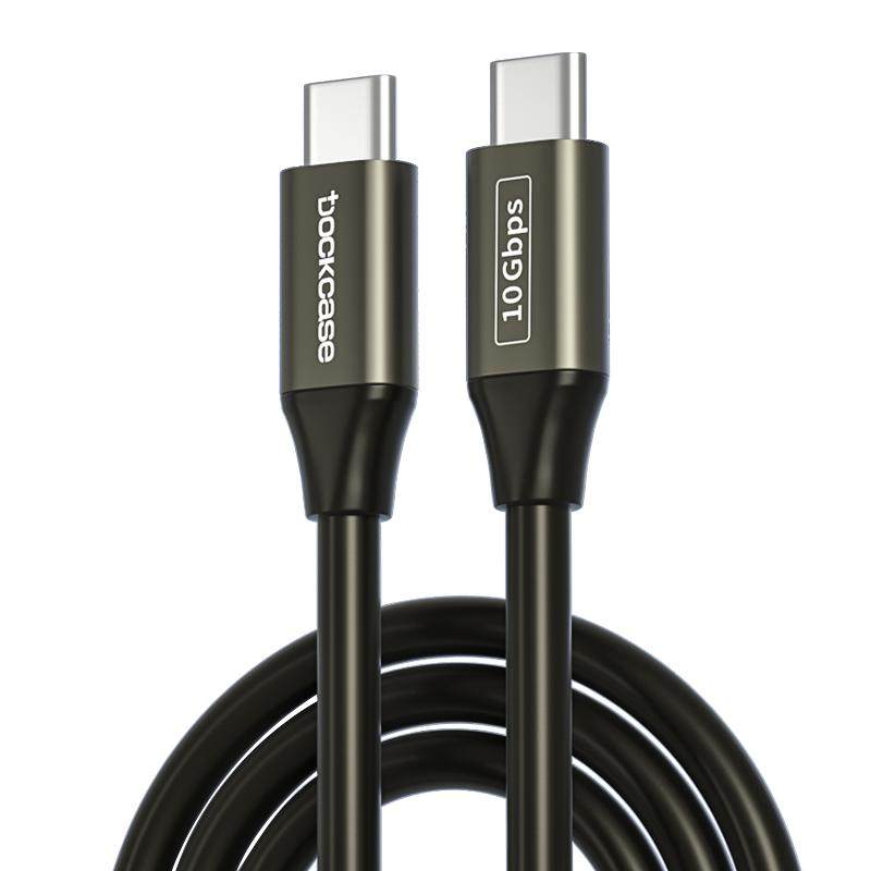 Dockcase全功能typec数据线PD100w快充USB3.2双头10Gbps传输4k60hz高清投屏线手机视频线适