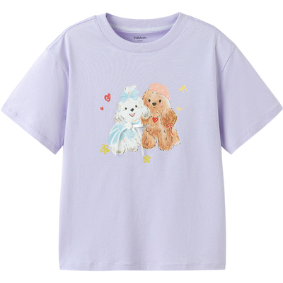 巴拉巴拉女童短袖t恤速干上衣夏