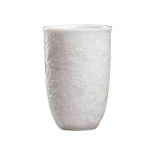 妙莲天香陈德根大师纯手工浮雕百花主人杯高端个人专用陶瓷喝茶杯