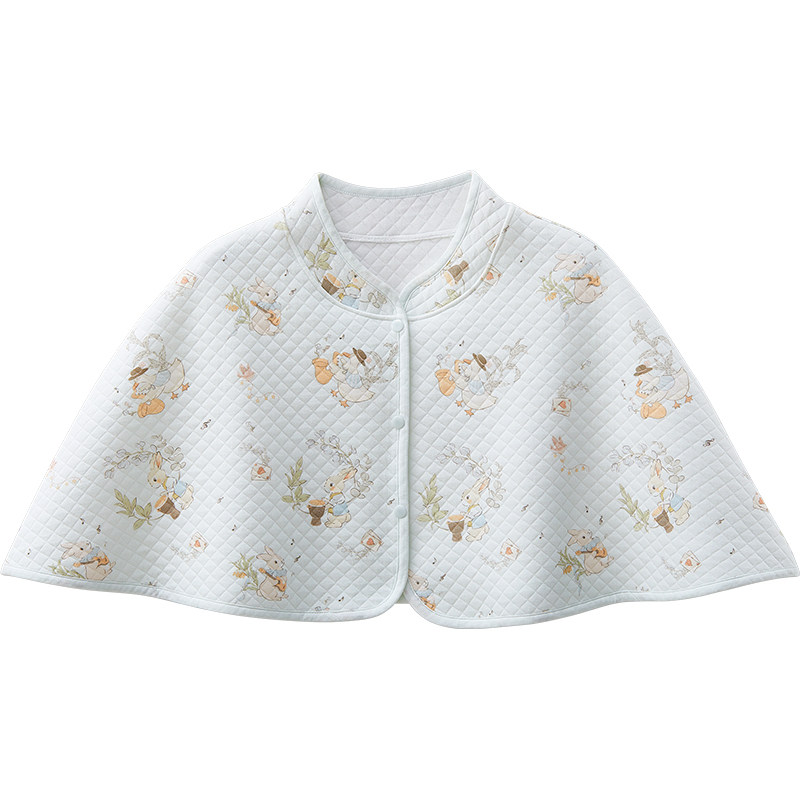 十月结晶小坎肩防寒哺乳上衣长袖披肩