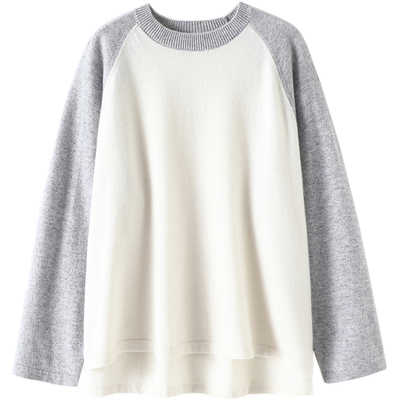 启超高端100%纯山羊绒衫