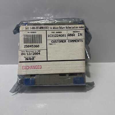 Westinghouse Ovation 1C31224G01 Analog Input Module