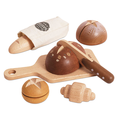 letoyvan儿童面包切切乐玩具