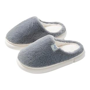 三利棉拖鞋男士秋冬季2025新款家居室内防臭毛绒拖鞋棉拖防滑男款