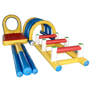 趣味运动会道具障碍四件套充气人体墙超级障碍赛团建游戏拓展器材