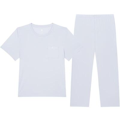 铜牛航天云空速爽棉半袖家居服2026春夏新款睡衣家居男套装NJ073
