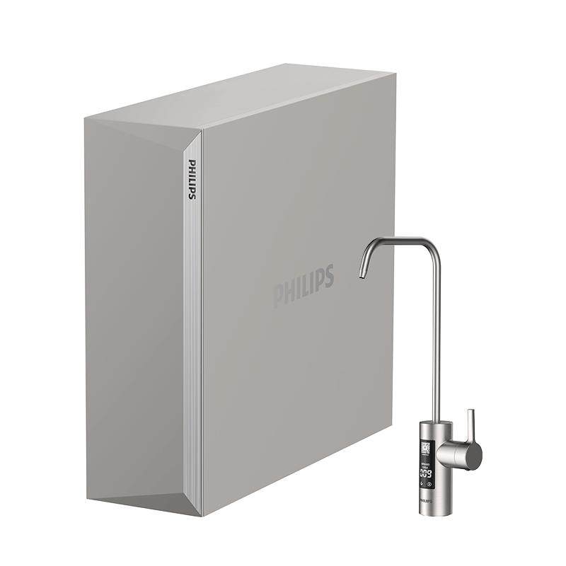 飞利浦净水器家用直饮厨房自来水1400G大通量反渗透净水机U24lite