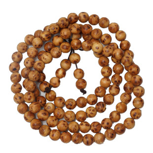 崖柏手链108颗雀眼手串 男女款慈佛缘崖柏陈化老料佛珠