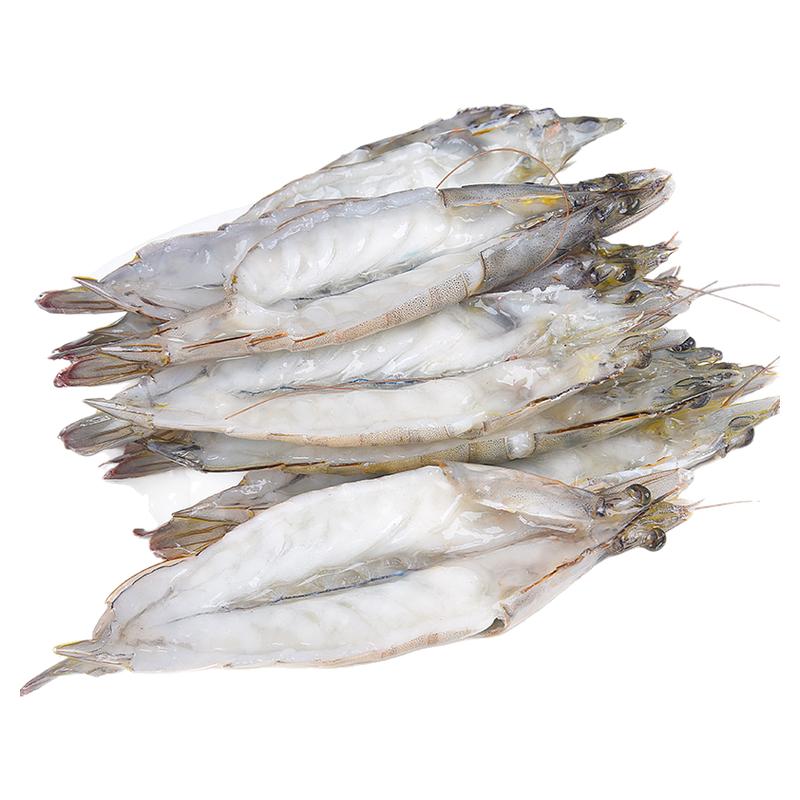 生冻鲜活大虾开背去虾肠蒸煮便捷