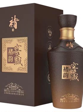 清香型白酒褚韵窖藏52度500ml