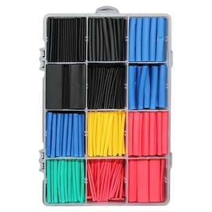 热缩管防水绝缘套管电线家用保护套数据线耳机修复接线收缩管彩色