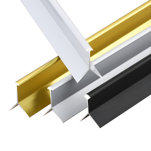 收边条鑫美角瓷砖阳角线包边条封边收口铝合金不锈钢羊角条修边线